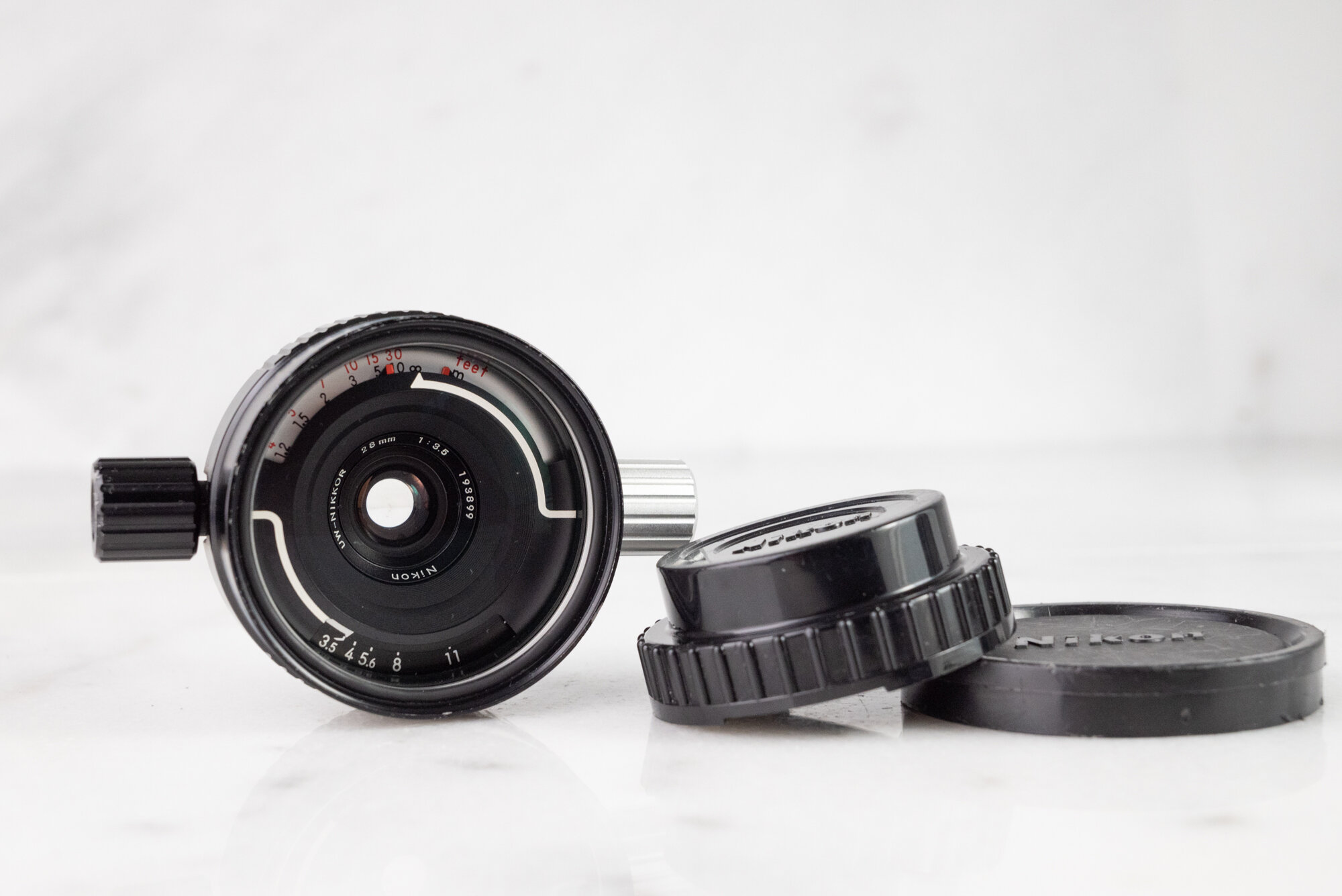 u.w-nikkor NIKONOS 28mm f3.5(富士fxマウント改造) - カメラ